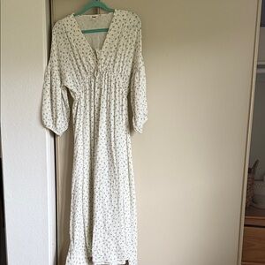 Floral Long Sleeve Maxi Dress